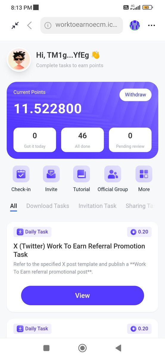 PrimordialPdn's tweet photo. ✨ Daily Web3 Task ✨

• Zero upfront deposit 🚫💰
• Quick graphic referral posts 🖼️
• Verified daily crypto payouts ⚡  

Get started on Work To Earn today!
https://t.co/S4XwWrdH0k

#WorkToEarn #CryptoRewards #Web3 https://t.co/7hkAGqwAqr