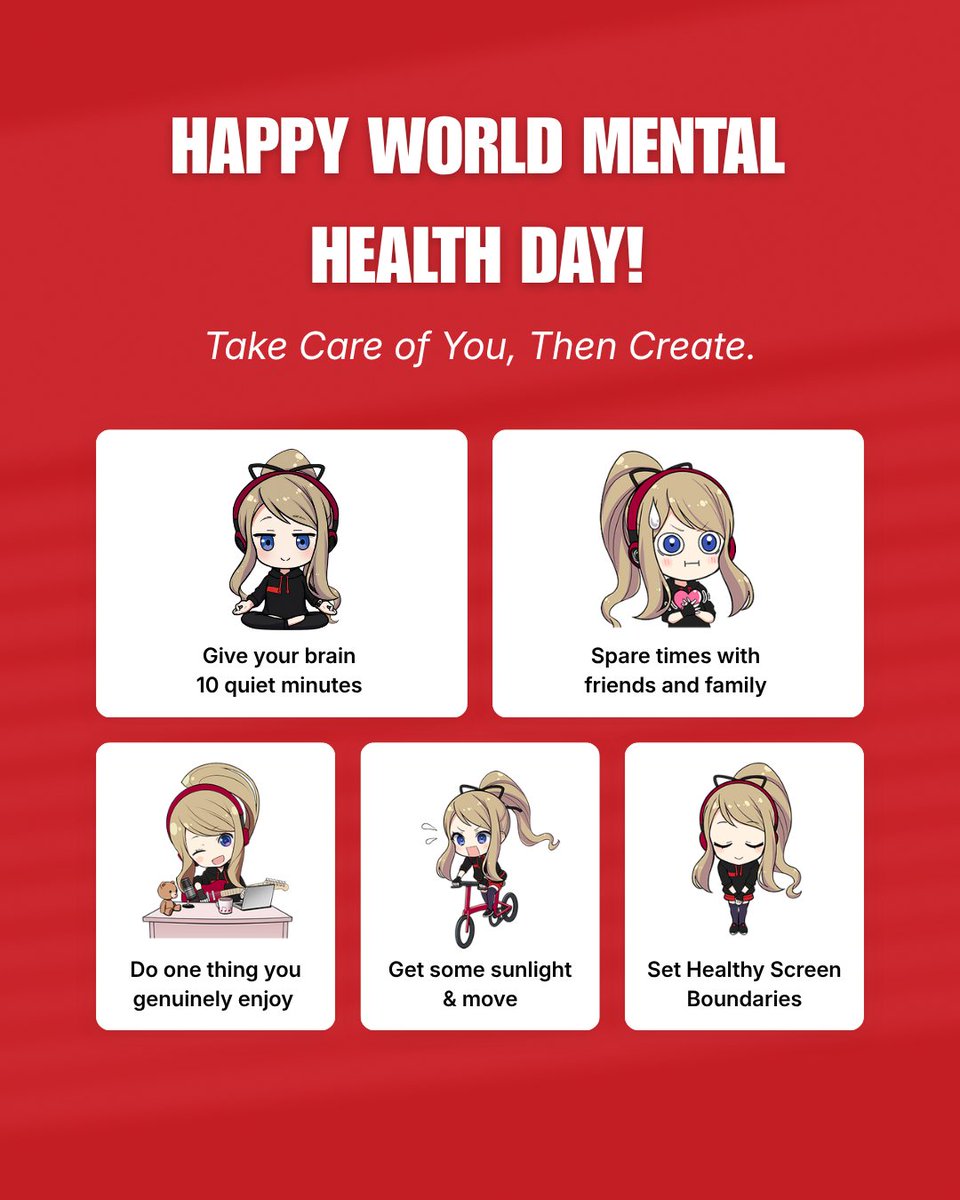 elenavermedia's tweet photo. Take the break. 

We’ll be here when you’re back. Your health comes first, your family comes first. And your gear should make streaming easier, not more stressful.

Happy #worldmentalhealthday 🫶 https://t.co/9lDyRkPFKk