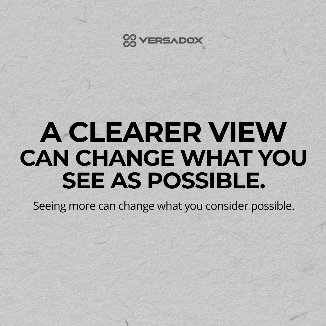 Versadox's tweet photo. Seeing more options can change how you think about your next move.

A clearer view can reveal opportunities and directions you might not have considered.

What possibility are you seeing differently right now?

#Versadox #CareerGrowth https://t.co/BCnUilRene