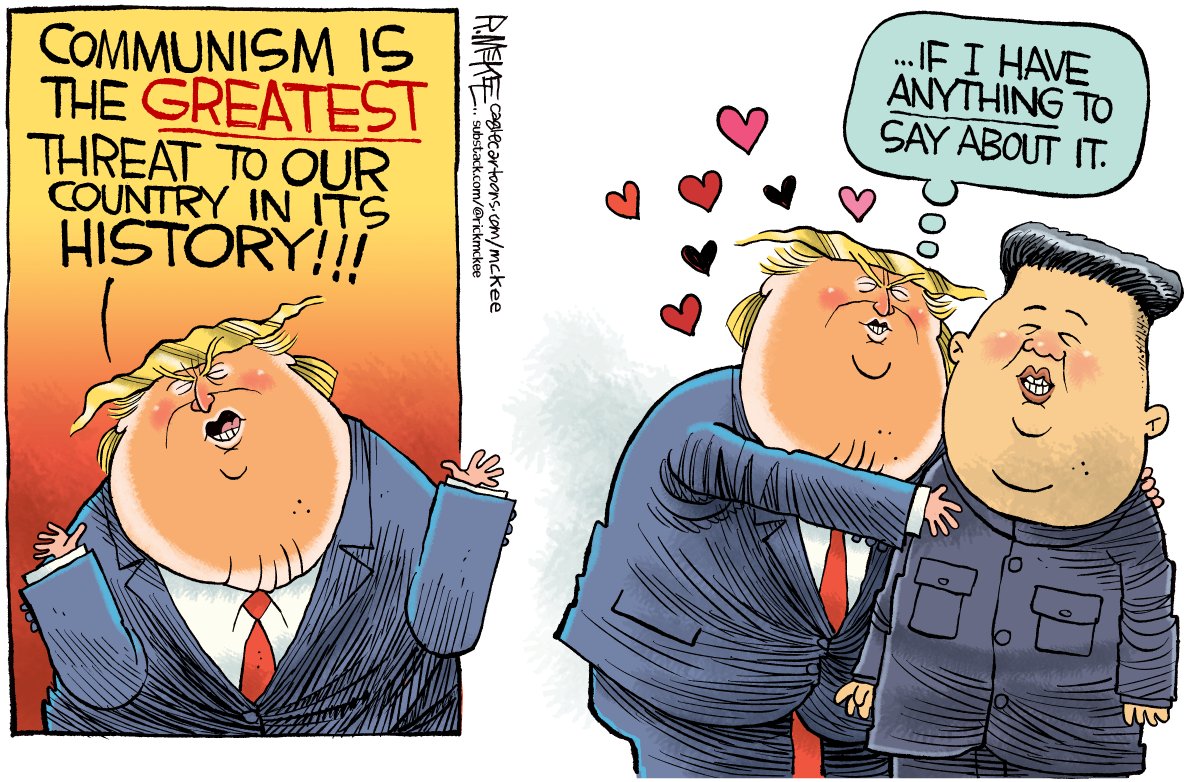 WillSutton61357's tweet photo. @Emily_211s and isnt it hilarious that Trumps biggest mates on the World Stage are from North Korea, China and Russia https://t.co/bgSRfhvrwa