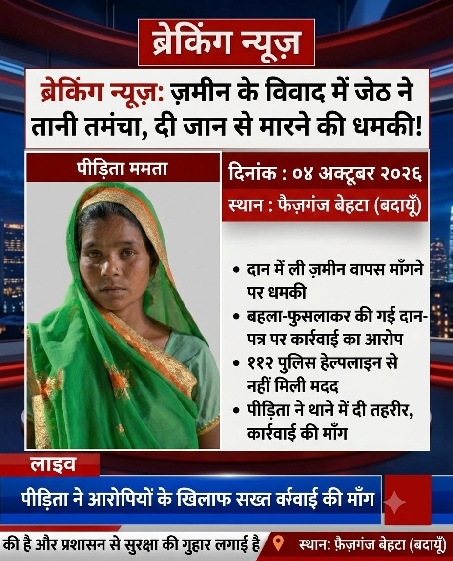 dine17806's tweet photo. कृपया कार्रवाई करने का कष्ट करें मामला जनपद बदायूं के थाना फैजगंज बेहटा क्षेत्र का है
@budaunpolice @BudaunPolicepr 
https://t.co/VRk26L1Gjg https://t.co/Na3UBkO6Vj