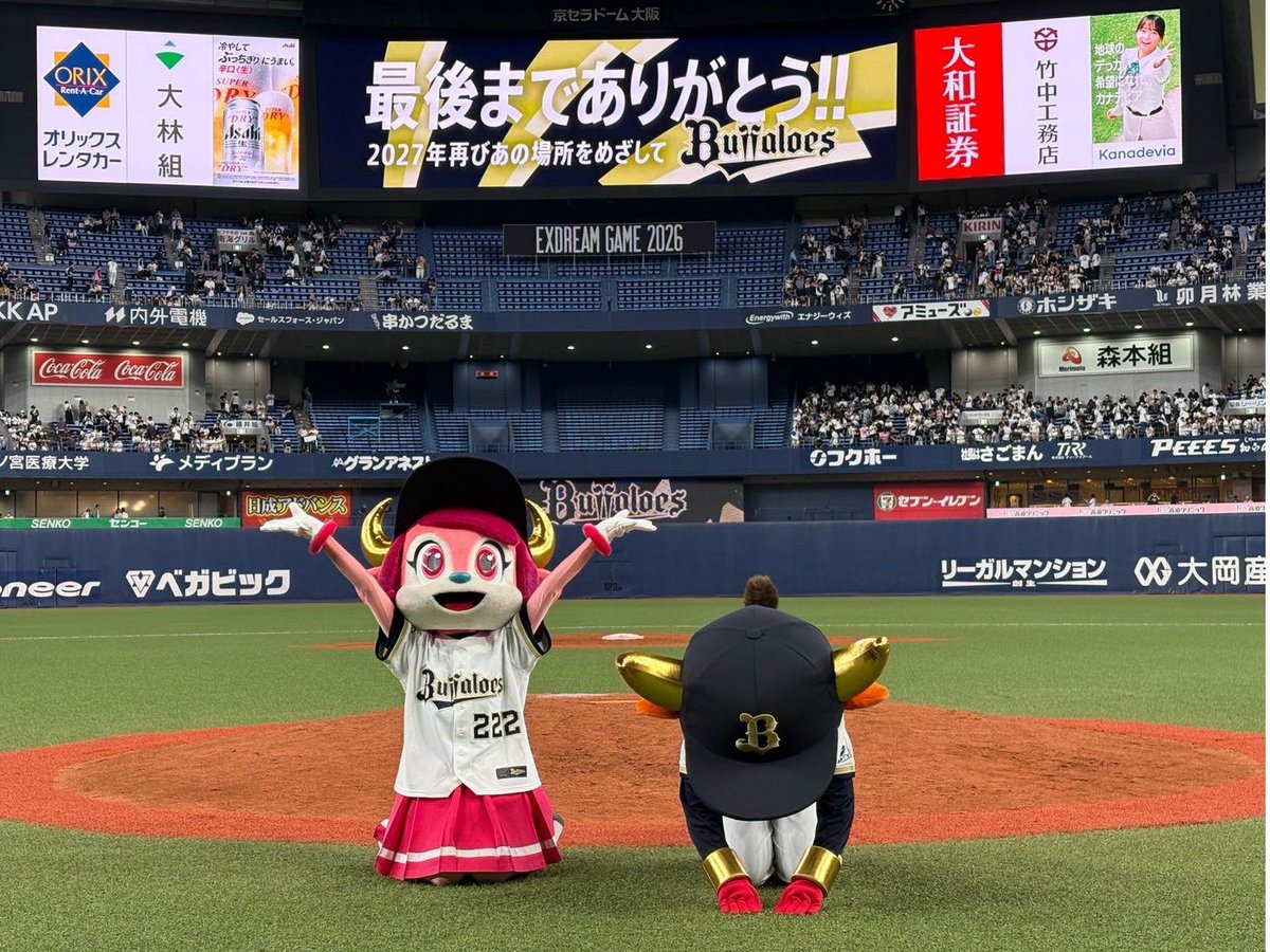 bullbell_B's tweet photo. どんな時もかわらず
あついおうえんをしてくれた
バファローズファンのみんな🐮
1年間たくさんのおうえんありがとう✨

来年は日本一になるために
これからも共にあゆみとめることなく
みんなでバファローズを
おうえんしてくれたらうれしいな🤝

2026シーズンありがとう💐✨

#Bs2026 #ORIX https://t.co/rybSdF1j9x