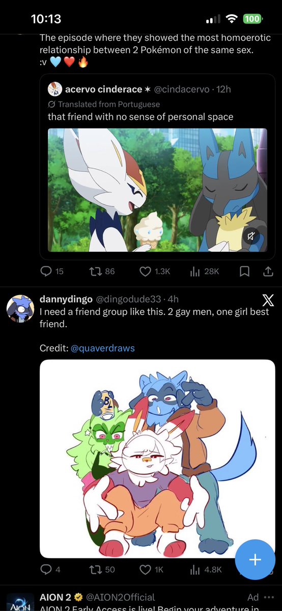 SpatztheRaichu's tweet photo. @dingodude33 @quaverdraws Timing is amusing https://t.co/hEquCFIQJJ