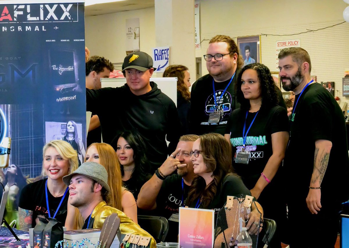 PARAFlixx's tweet photo. What an incredible weekend at The Haunted Rock Island Roadhouse Esoteric Expo, partnered with PARAFlixx Paranormal+! We are overwhelmed with gratitude for EVERYONE who came together and made this year such a successful event. We can’t wait for next year! #GlobalEvents #paraflixx https://t.co/gCCDhTDTBl