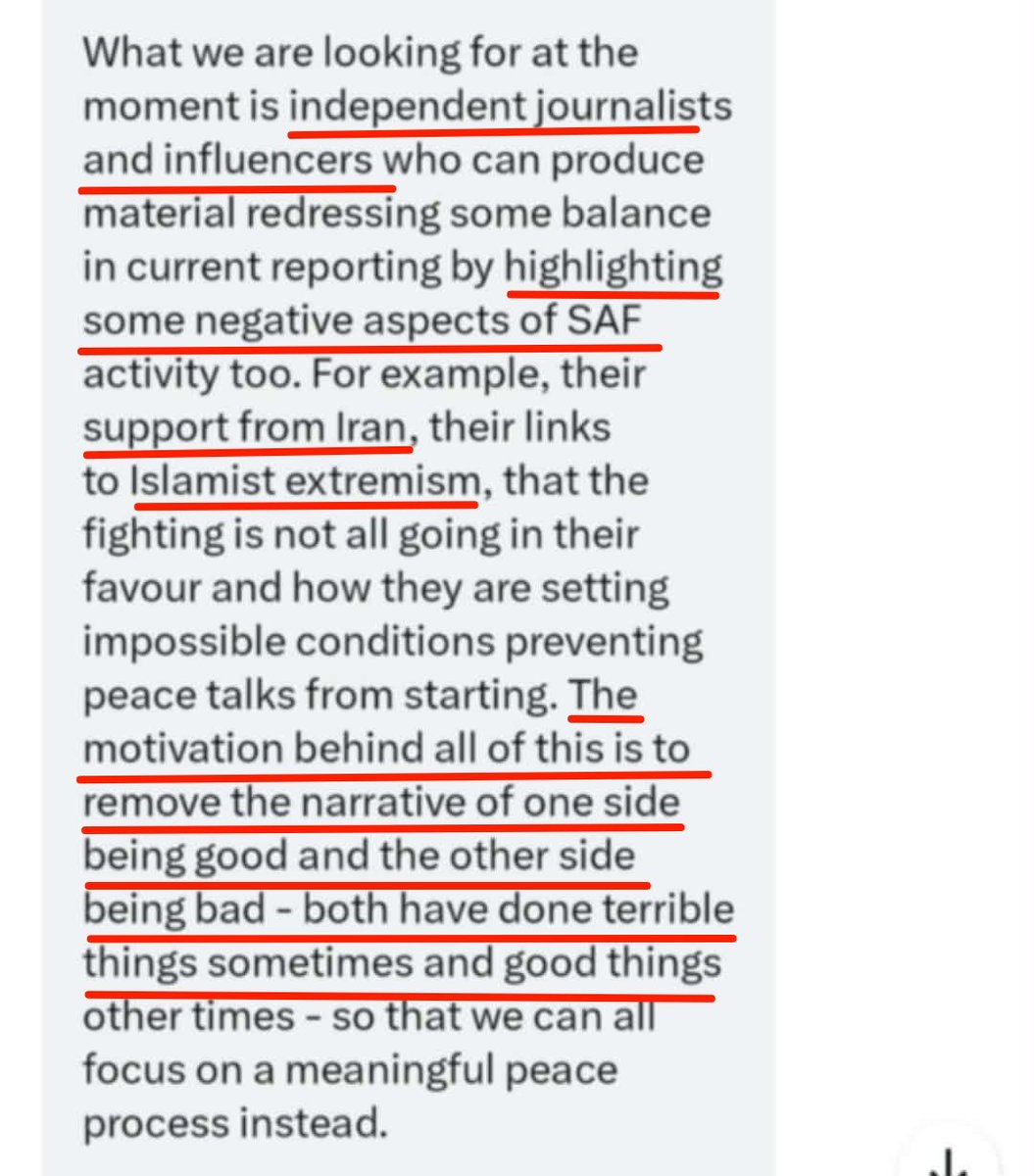 AfriMEOSINT's tweet photo. UAE’s failed attempt to put me on its payroll. https://t.co/YHs2wQ18i7