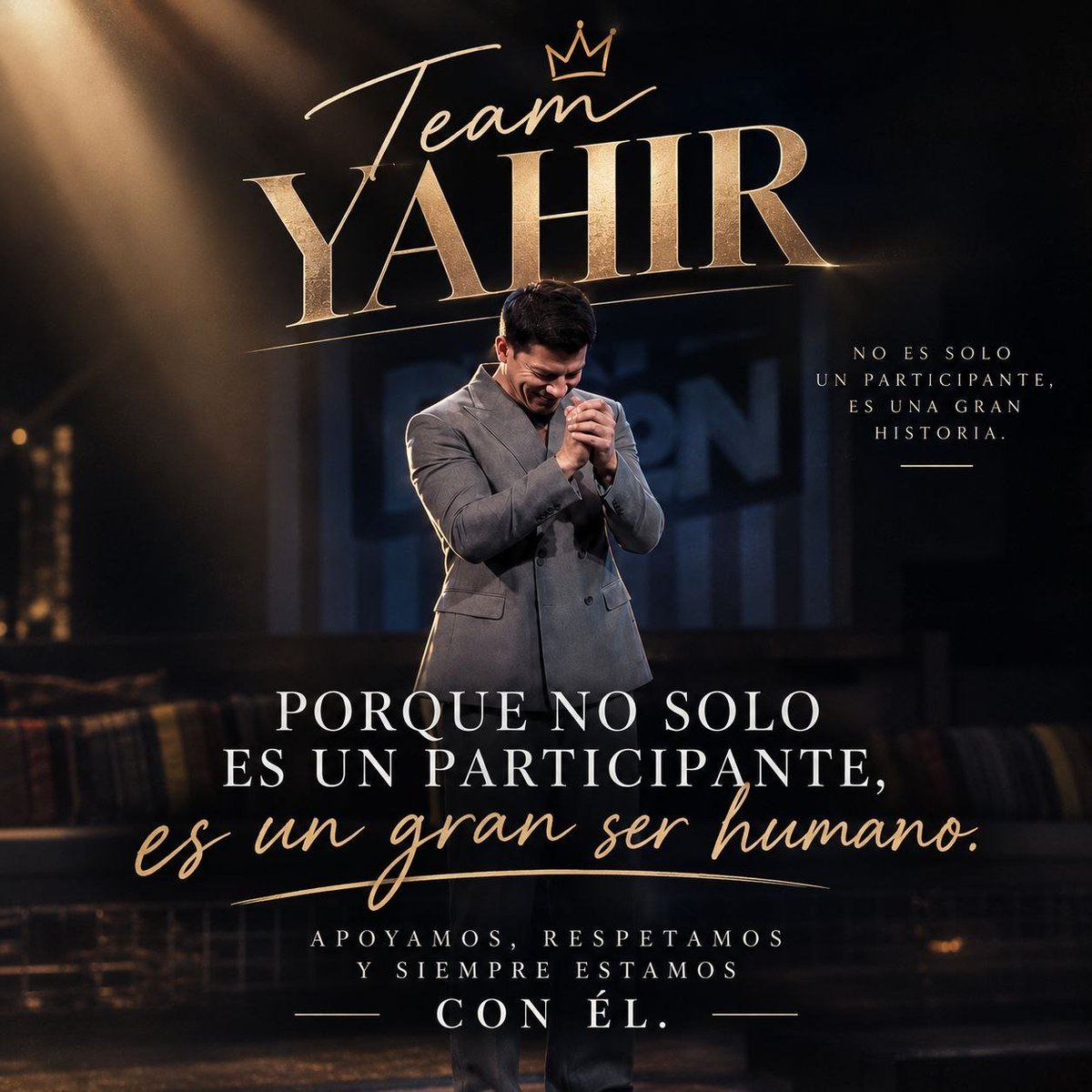 landitas17's tweet photo. Acompañar, aconsejar y estar presente para los demás sin buscar protagonismo: esa fue la mejor estrategia de Yahir. La autenticidad se nota y se premia con el cariño del público. YAHIR GANADOR
#TeamYahir
#Yahir https://t.co/3HhN0DceXH