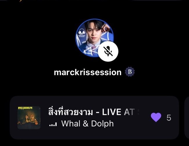MARCKRISSESSION's tweet photo. Today Listening now 🎧✨ 

เซสชั่นพร้อมเปิดให้ทุกเพลง อยากฟังเพลงไหนขอมา 🤘🏻💙

#MARCKRIS 
#MARCKRISSESSION https://t.co/61oSwEUMYe