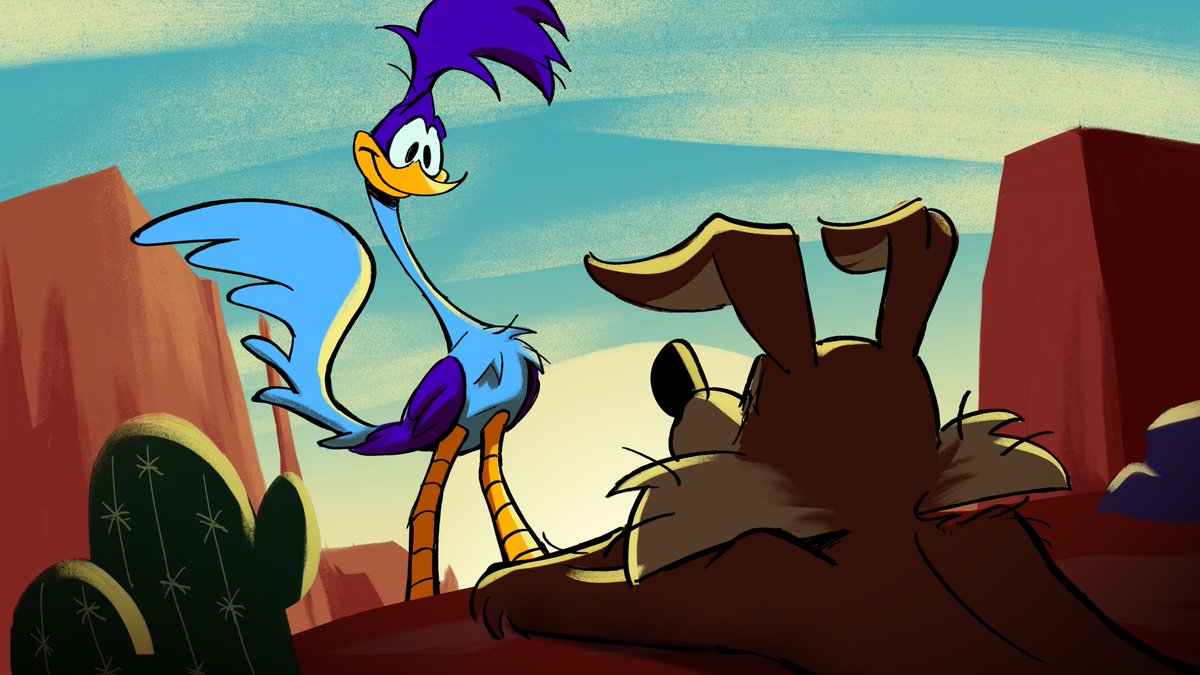 Cursed_Nelari's tweet photo. In case someone is looking for a new wallpaper. These are my fav shoots  #wilerunner #roadrunner #art #wilecoyote #wileroad https://t.co/beH37yB5z5