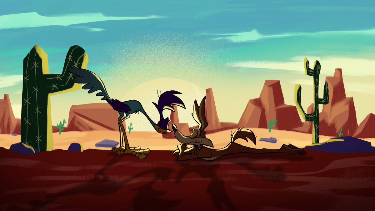 Cursed_Nelari's tweet photo. In case someone is looking for a new wallpaper. These are my fav shoots  #wilerunner #roadrunner #art #wilecoyote #wileroad https://t.co/beH37yB5z5