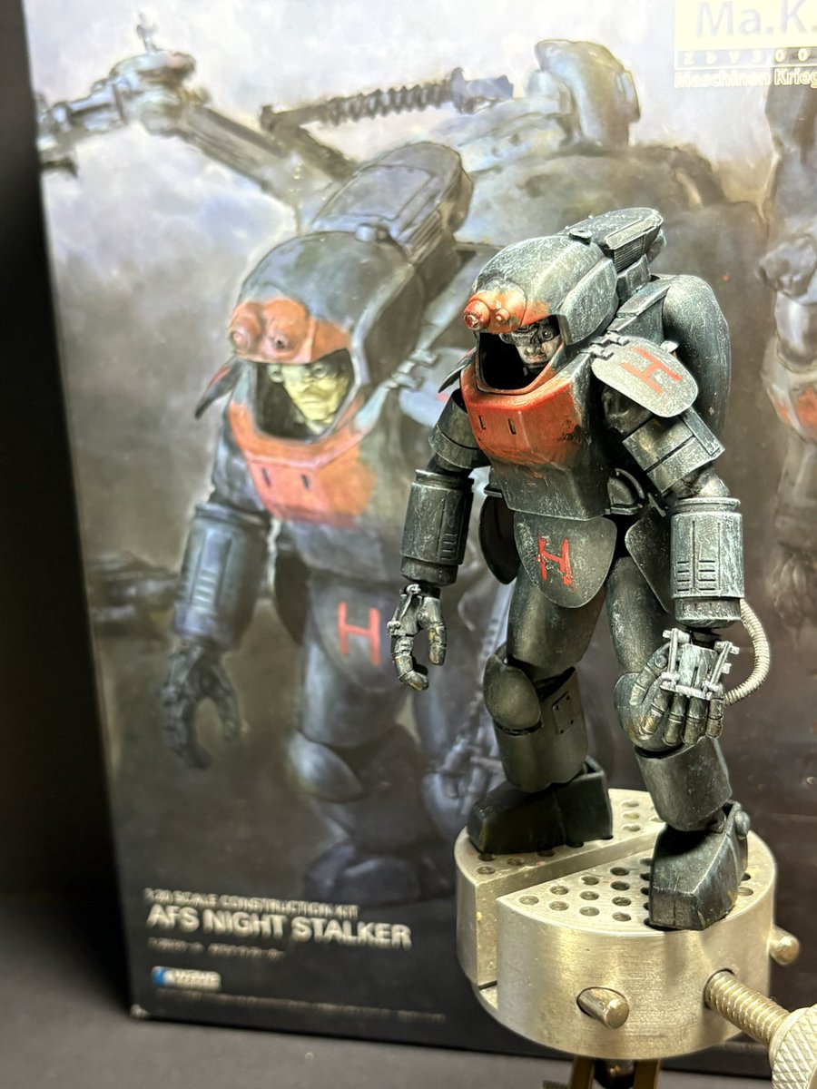 nightlunchms's tweet photo. 1/20 A.F.S. NIGHT STALKER
WAVE

#マシーネン　  #maschinenkrieger #ウェーブ https://t.co/y4VSIYd8R5