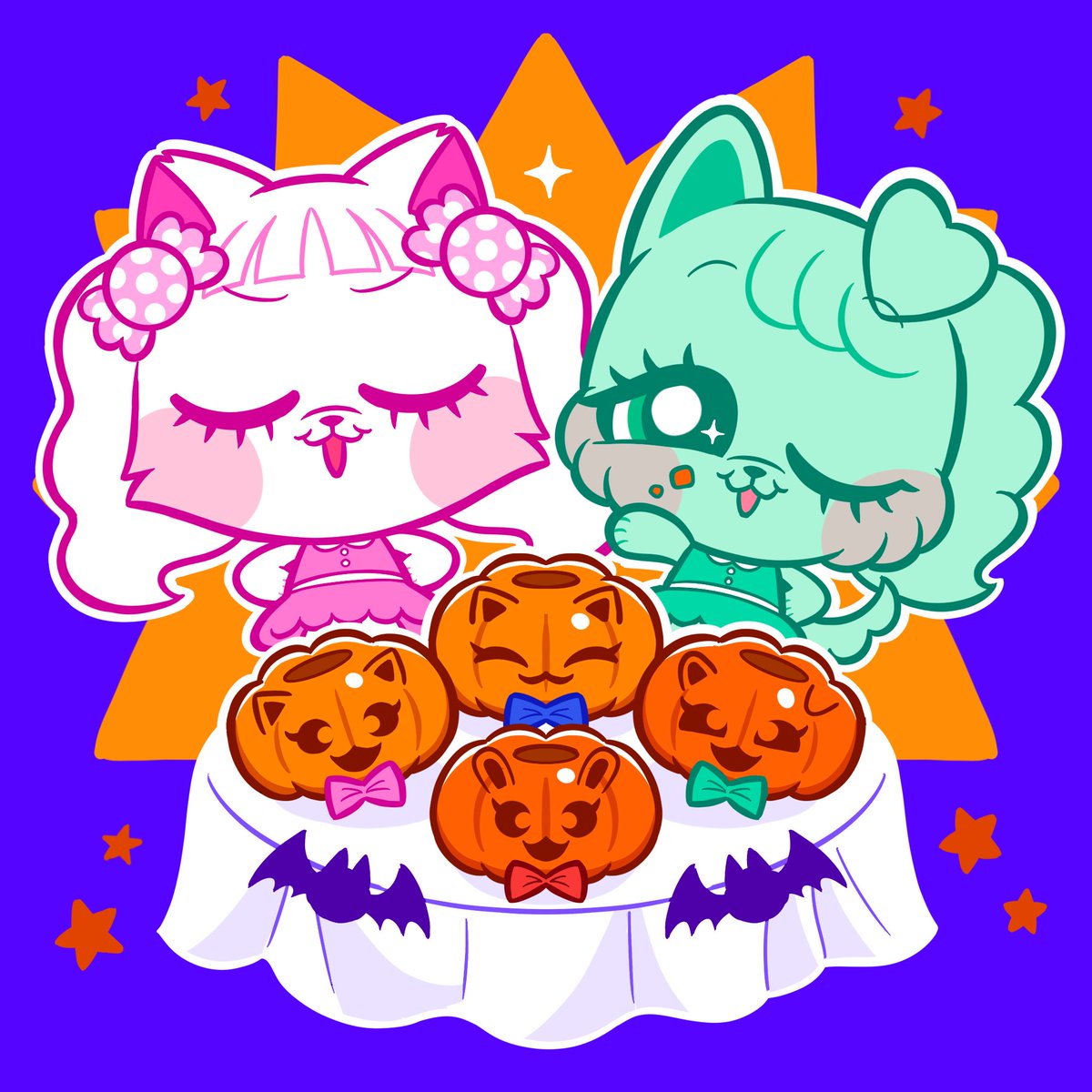 amechun_KF's tweet photo. ハロウィンワクワクだぞっ！みんなはお祝いするかい？🎃✨ 🍬
#KAWAIIFRIENDS #あめちゅん https://t.co/uVgoy6zdtk