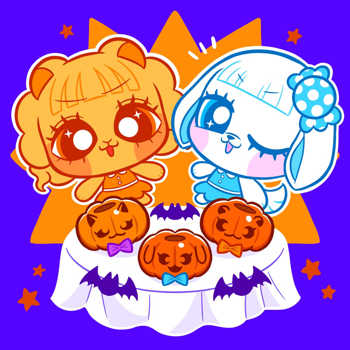 amechun_KF's tweet photo. ハロウィンワクワクだぞっ！みんなはお祝いするかい？🎃✨ 🍬
#KAWAIIFRIENDS #あめちゅん https://t.co/uVgoy6zdtk
