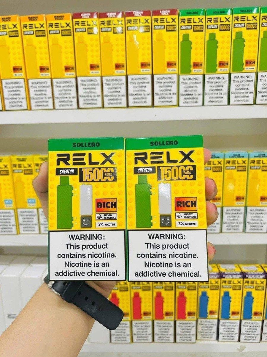 BLACKCLOUD699's tweet photo. RELX CREATOR 15-20K
ราคา 490-.บาทเท่านั้น พร้อมสูบ
🎀รับเยอะ มีเรทราคาส่งให้จ้า 🎀 
📲สนใจสั่งซื้อสินค้า @102geisa
🟢บริการจัดส่ง Grab &amp; Line man
 #พอตราคาส่ง #พอต #พอตราคาถูก #พอตเมา #พอตใช้แล้วทิ้ง #พอตชลบุรี #พอตหัวส่ง #พอตโคราช #พอตเค https://t.co/wkiuM4xaLT