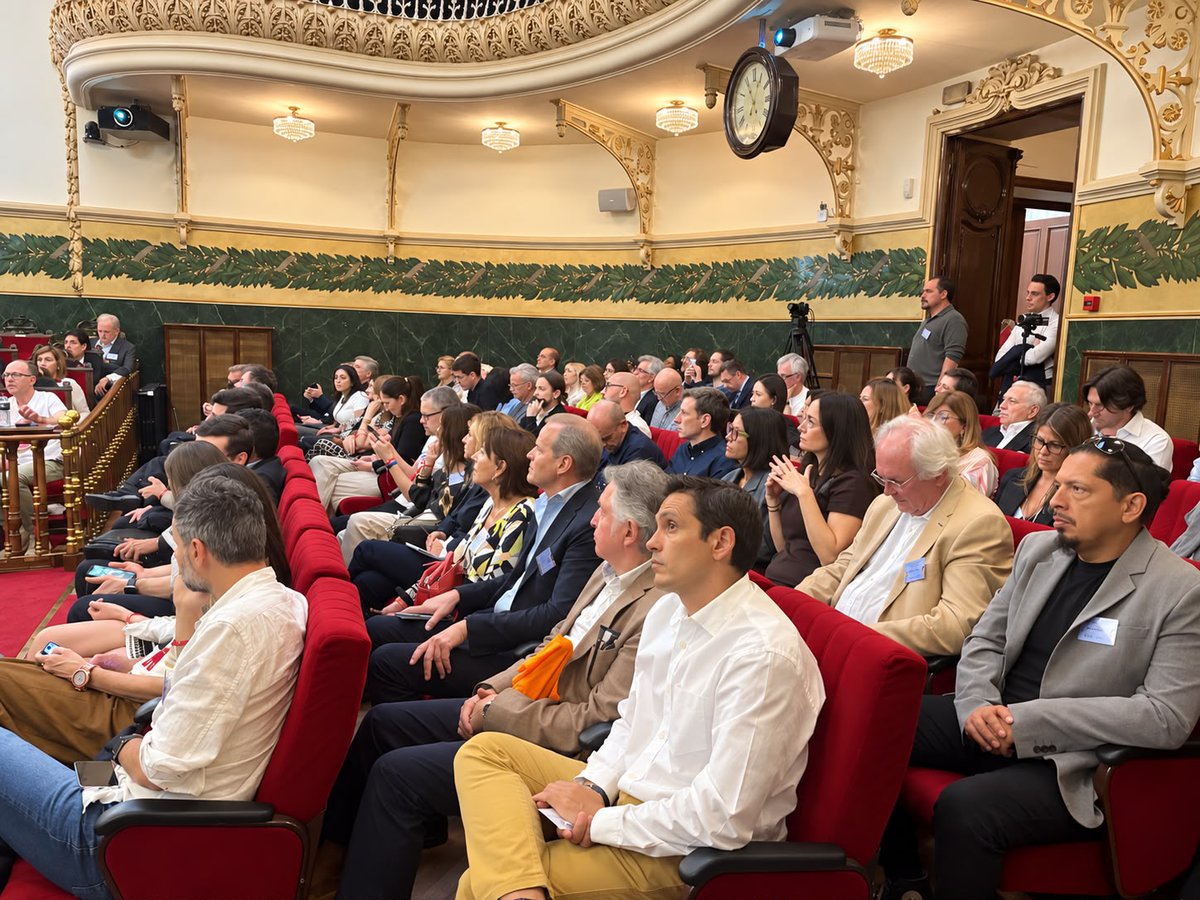 cordeiro's tweet photo. The majestic Royal National Academy of Medicine of Spain became the epicenter for reflection and analysis regarding the future paths of longevity... see you at the International Longevity Summit Madrid 2027.
#longevity #ilsmadrid https://t.co/Q2pjx60SKM