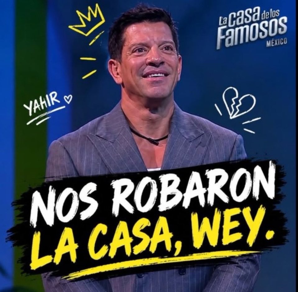 PrensaNuriaRP's tweet photo. Sigo pensando que el ganador absoluto es @yahirmusic “Rey sin corona” quedará para la historia #LaCasaDeLosFamososMéxico #LaCasaDeLosFamososMéxicoMx #LaCasaDeLosFamososMéxico4 https://t.co/a0ct9WwwFv
