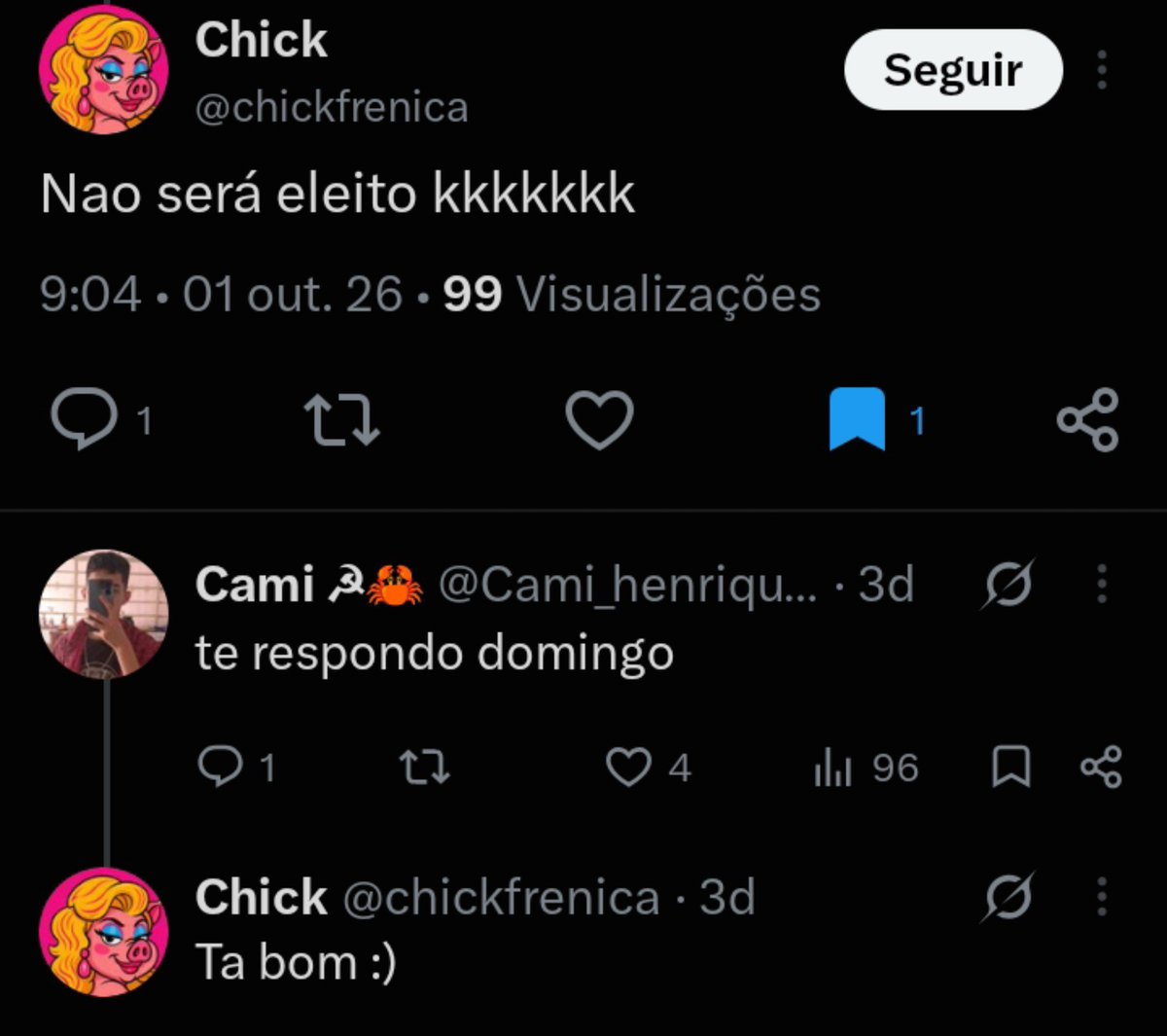 Cami_henriques1's tweet photo. Jones eleito com + de 248 mil votos, alguém avisa? KKKKJKKKKKKKKKKKKKKKK

@chickfrenica https://t.co/rS30ZWcuB3