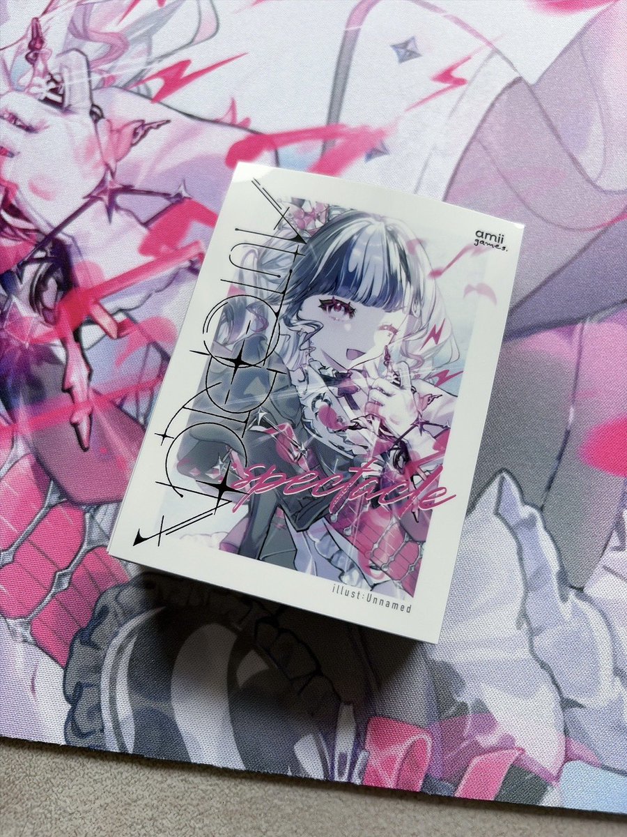 amii_tcg's tweet photo. ⋱ ℕ𝕖𝕨 𝕊𝕦𝕡𝕡𝕝𝕪 [3/4]🌙 ⋰

『autorica:SPECTACLE』発売記念！@amii_tcg & @games_amii をフォロー&この投稿をRPで2名様に画像のスリーブ&プレマセットをプレゼント🎁💫

⸝⸝ ⸝⸝ ⸝⸝ ⸝⸝ ⸝⸝ ⸝⸝ ⸝⸝⸝⸝ ⸝⸝ ⸝⸝ ⸝⸝ ⸝⸝ ⸝⸝ ⸝⸝

amii.発のボードゲームプロジェクト『amii games.』
ゲームマーケット2026秋で先行リリースする最新作拡張版「autorica:SPECTACLE」のコラボサプライが新登場💭

スリーブ
『Marble』
64枚入り, レギュラーサイズ

ハーフプレイマット
『Marble』
600×300mm, ラバー製

Illustrator：名称■■■

——————————

コラボスリーブ&プレイマット
発売スケジュール

♦︎ 先行発売 ♦︎

ゲームマーケット2026 秋
日程：10/17,18
会場：幕張メッセ
ブース：エリア46 amii project.
ゲムマ特価：1,200円

---

♦︎ 通常発売 ♦︎
10/31(土) 10:00-
価格：1,320円
公式通販中心に、全国のお取り扱い店舗様でも発売スタート！