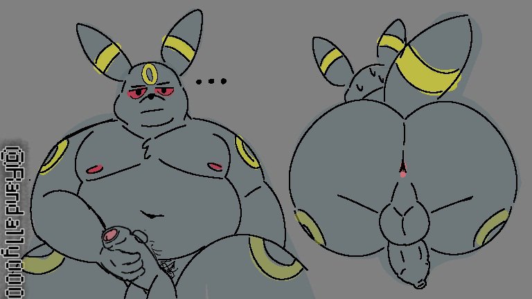 Randally000's tweet photo. how chubby? dis chubb? dat chubb.
umbreon grumpy ahh lookin
#pokemonnsfw https://t.co/1OHYVPvX2Z