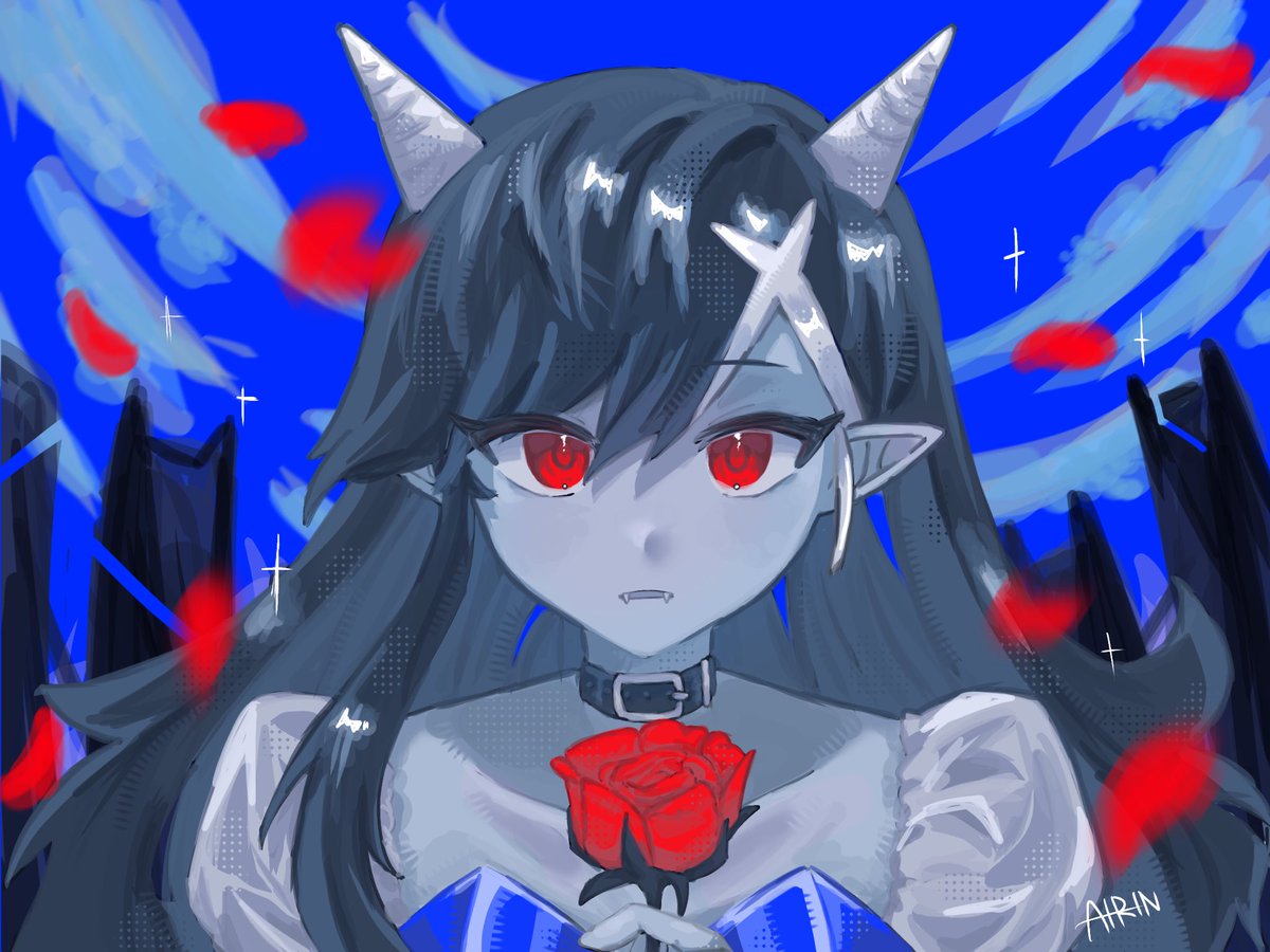 AIRINaxkgr's tweet photo. Queenアカネちゃん🌹(過去絵)目がお気に入り
#ブラックチャンネル https://t.co/xnSjst8aww