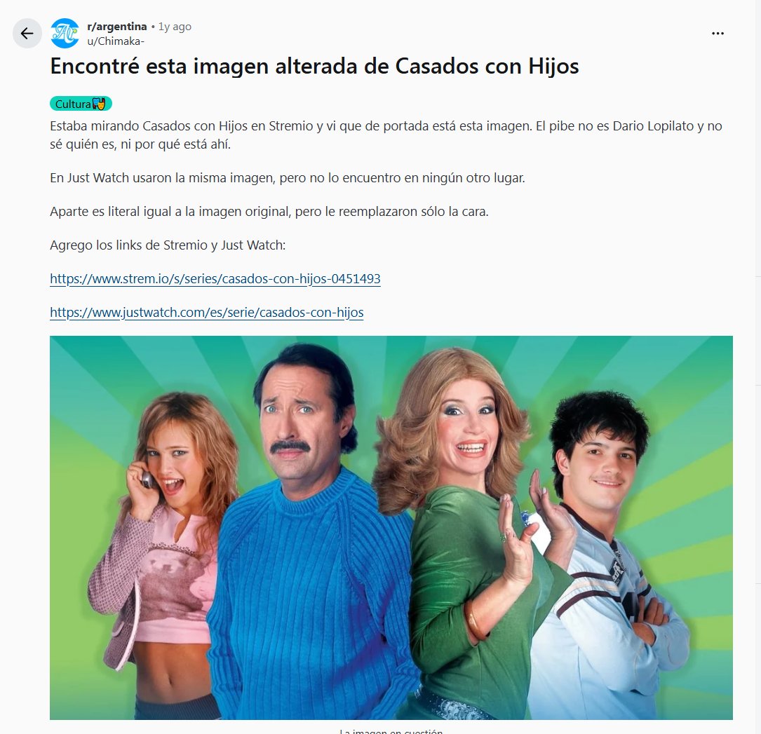 vismundvega's tweet photo. el año pasado con un amigo entramos a la base de imagenes de stremio y faceswapeamos caras random con la de otro amigo y aca lo descubrieron como 5 meses despues KJLSLKJSKLJ https://t.co/Tf1rETIXlG