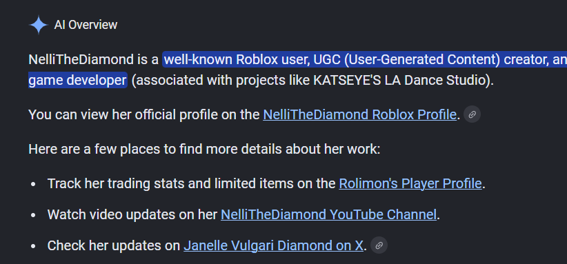 NelliTheDiamond's tweet photo. You know ur that girl when google can read your success out to you. π€π #NelliTheDiamond #TheDiamond #google https://t.co/NzEmS8pi2d
