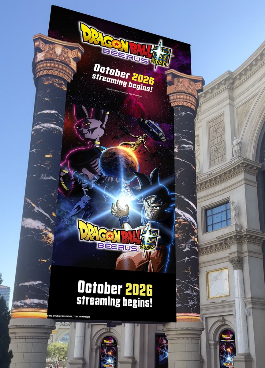 DB_anime_info's tweet photo. ／
🗽超開幕広告 その③
『#ドラゴンボール超 ビルス』が北米各地に登場！
＼

ニューヨーク、ロサンゼルスでの
ラッピングバス🚌の運行をはじめ、
全30箇所のショッピングモールでの
広告の掲出がスタート！

🔻超開幕広告の掲出情報はこちら
https://t.co/Ykq82R3Ytc 

🗓️10/5(月)〜

#DragonBall https://t.co/QSAyPekEHC