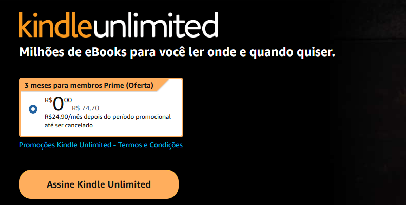 shrekbooksbr's tweet photo. 🚨 OFERTA AMAZON KINDLE UNLIMITED
😱 LIBERADOOO!!! CORREEEEEE!!!!

🔥 SÃO 3 MESES GRÁTIS (por tempo limitado)

🔗 RESGATE AQUI: https://t.co/nGAW3zEyew https://t.co/JJfWKTLRkP