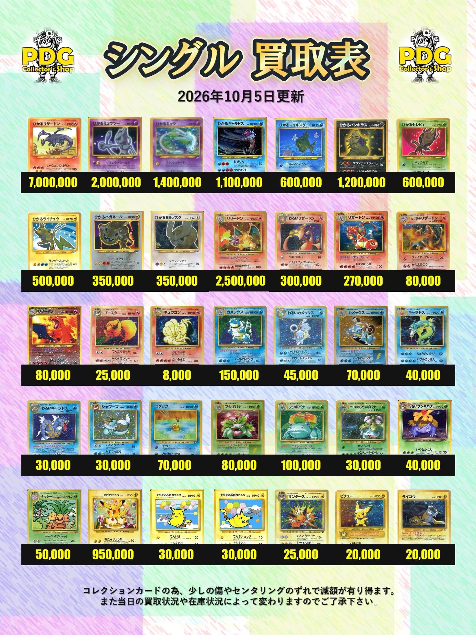 PDG Collector's Shop 秋葉原 on X: 
