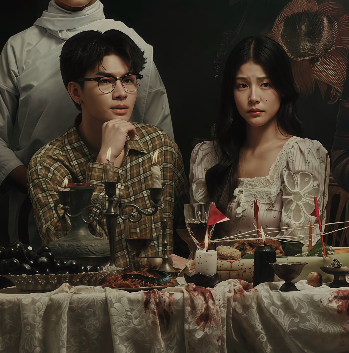 impondxx_'s tweet photo. เคมีไทยใบปอให้เลยนะเข้ากันมาก น้องไทยตี๋แว่นที่ถูกต้อง 10 10 10 🎞️🎬

#THAIchayanon
#คุณยายวรนาฏ  #INHERITmovie https://t.co/wkFQembgUK