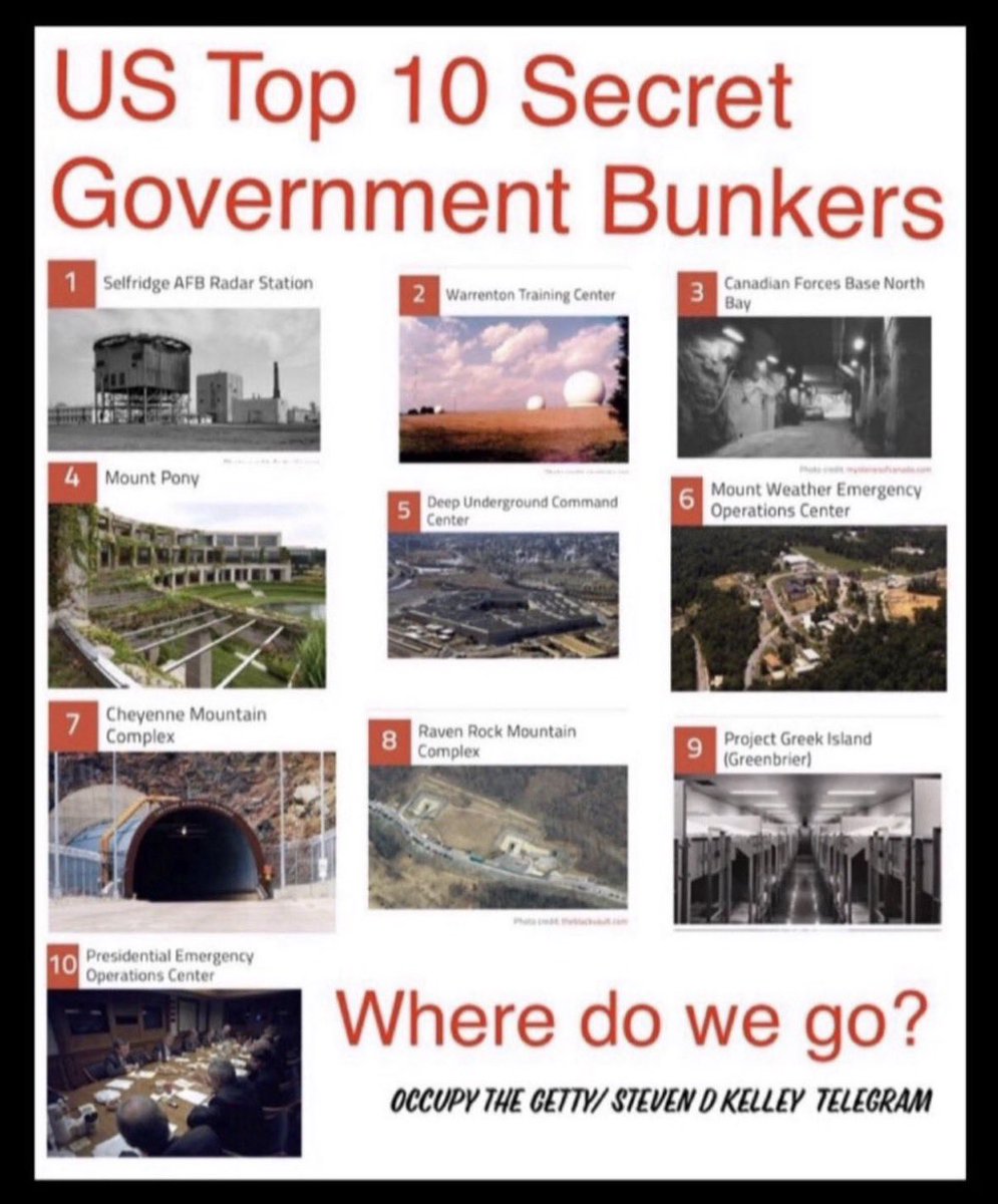 occupythegetty's tweet photo. Top 10 Secret United States Government Bunkers
The United contains many classified bunkers, particularly about continuity of government (COG). In the event of a terrorist attack, nuclear strike, or another catastrophic occurrence, US government leaders congregate in top-secret facilities, all of which are strong enough to withstand severe blasts and provide survival necessities for extended periods of time.https://t.co/lhZIB9JSAY
The Bunker under GETTY CENTER is located on private property. This makes it the “weakest link “in the DUMBs System. 

STEVEN D KELLEY states in his video that there are at least 250 DUMBs in the United States . They are all over the world and they are all operated by the NSA. Laws on the surface do not apply underground.
He lists specific functions of DUMBs in the USA.
🔺Dolci- genetic engineering 

🔺Mount Weather and the DUMBs under the White House Continuity of Government 
🔺Denver - Aviation and the half way point between the Nazi controlled West Coast and the Zionist controlled east Coast.
🔺Vandenberg - ( Located near the Bunker under the Getty Museum ). Secret Space force.
🔸🔸🔸🔸🔸🔸🔸🔸🔸🔸🔸🔸🔸
Steven D Kelley is a Laser Electro Optics Engineer, Laser pioneer and inventor who created Laser Aiming Weapon Systems for military use. He was contracted through the NSA, CIA and other government agencies to provide high precision laser technology through his company S.K. Industries.
https://t.co/TJi0gj98pg
He is the originator of the #occupythegetty movement