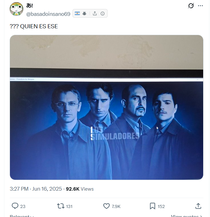 vismundvega's tweet photo. el año pasado con un amigo entramos a la base de imagenes de stremio y faceswapeamos caras random con la de otro amigo y aca lo descubrieron como 5 meses despues KJLSLKJSKLJ https://t.co/Tf1rETIXlG