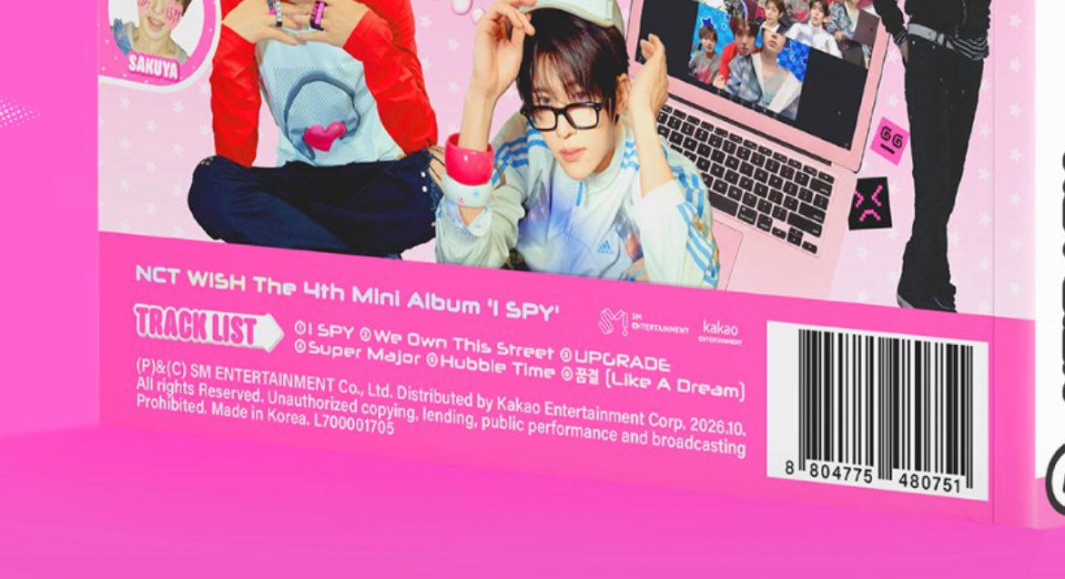 nctwish_charts's tweet photo. 🎵@nctwishofficial I SPY - The 4th Mini Album - TRACKLIST:

1. I SPY
2. We Own This Street
3. UPGRADE 
4. Super Major
5. Hubble Time
6. 꿈결 (Like A Dream)

#NCTWISH #ispy https://t.co/WwIKZXWNj0