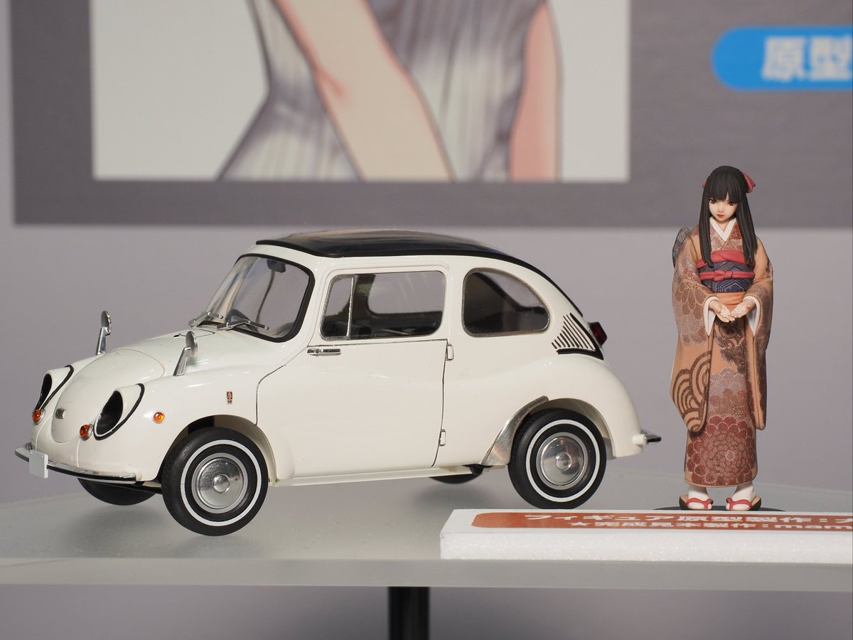 YNG_Lab's tweet photo. 週末のハセガワ様の展示あっと模型ホビーショー。
デカールの面積比がクルマとフィギュアで以下略。 https://t.co/8jUWzS7Uex
