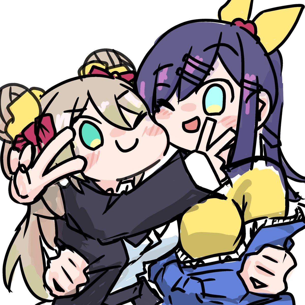 MuPe_303_ENL's tweet photo. 色ラフの時点でもうてえてえ https://t.co/AmAiB88QTM