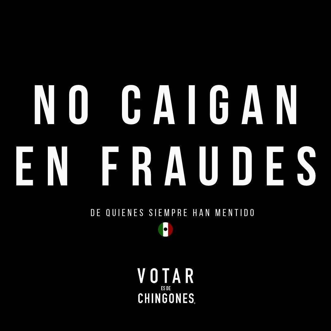 lauragarza's tweet photo. A veces vienen en par, a veces vienen de montón.

Quien hace fraude una vez, siempre lo querrá hacer. 

De este lado estamos las y los mexicanos que sí cumplimos la ley. 

#VotarEsDeChingones https://t.co/q1jKB7e8Yw