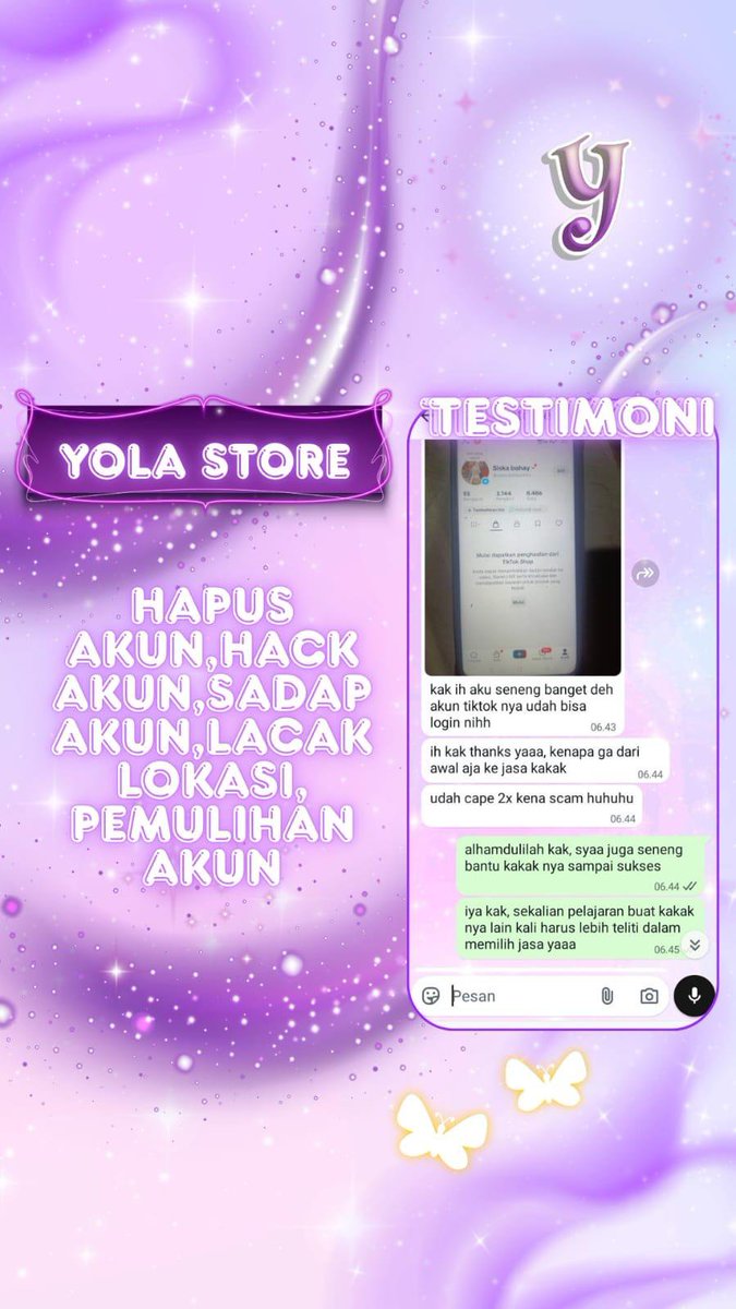 kjalcer's tweet photo. OPEN JASA‼️

💭jasa hapus akun
💭jasa pemulihan akun &amp; balikin akun lupa pasword/ke hack
💭jasa lacak lokasi
💭jasa sadap wa
💭jasa lacak hp hilang by no hp/imei/akun
💭jasa hack/pulihkan chat wa lama
(email,ig,wa,twiter/x, fb,linkkedin,tiktok,line, lainnya.)

AMANAH &amp; WA DI BIO https://t.co/PeH1cUEnOP