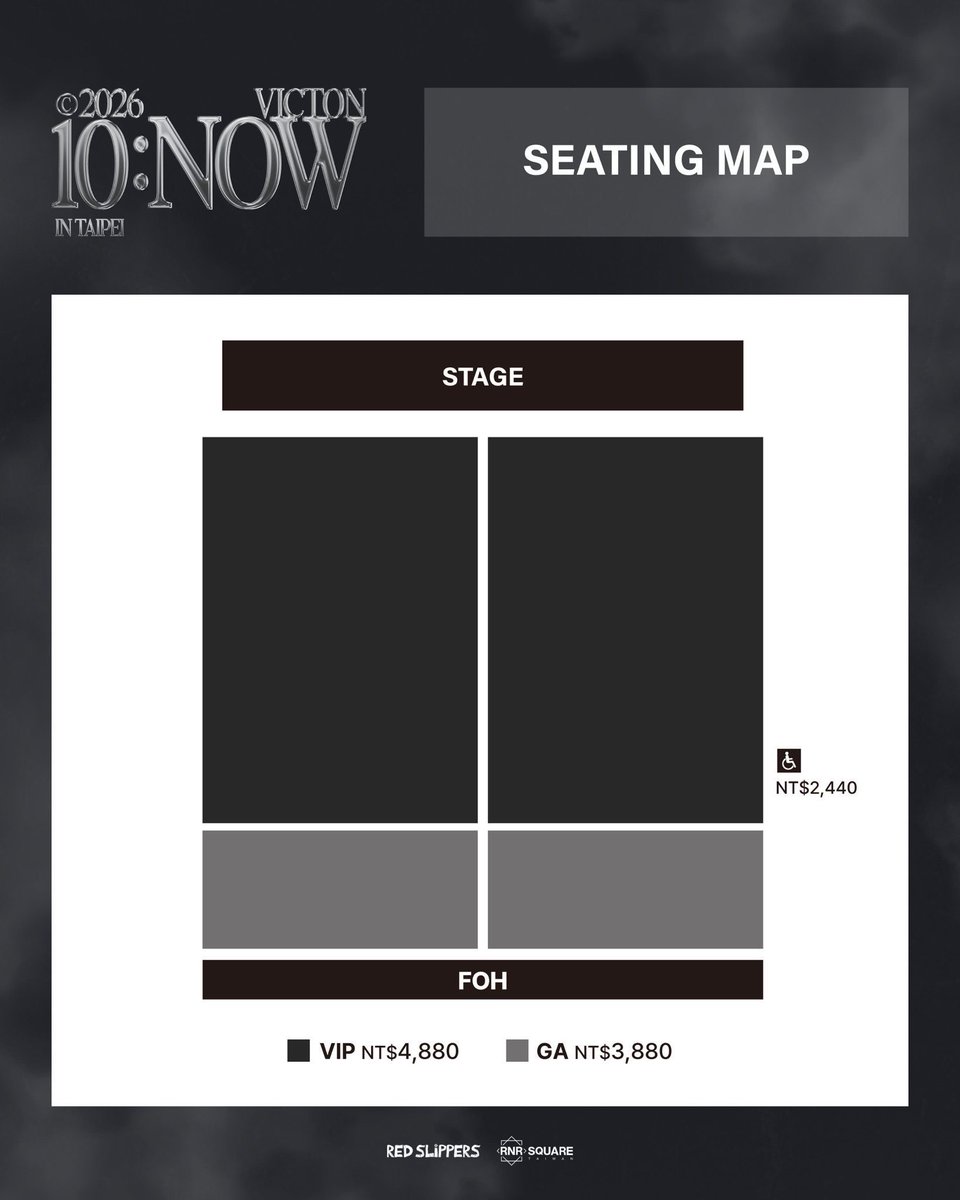 haraya429141's tweet photo. Tickets assistant/Help to buy 

2026 VICTION CONCERT [10:NOW] in TAIPEI

💌Good seats available 
💌 Tickets under your name &amp; account 
💌Safe transactions 
💌Both local and internationals can dm

Dm for Inquiries,,
#2026_VICTON_CONCERT
#10_NOW_IN_TAIPEI
#Redslippers https://t.co/ycsQF53tEj