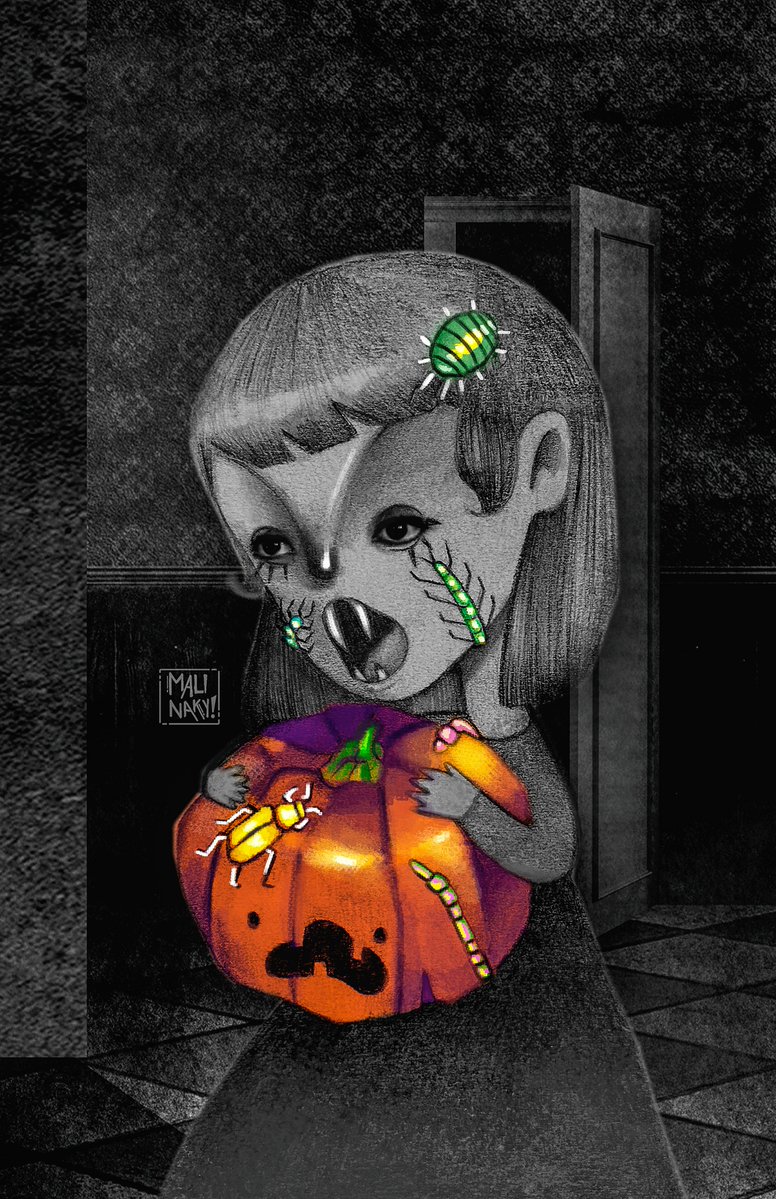 momokybatc's tweet photo. Ilustración final 🦇 https://t.co/bYqf2gR1J7