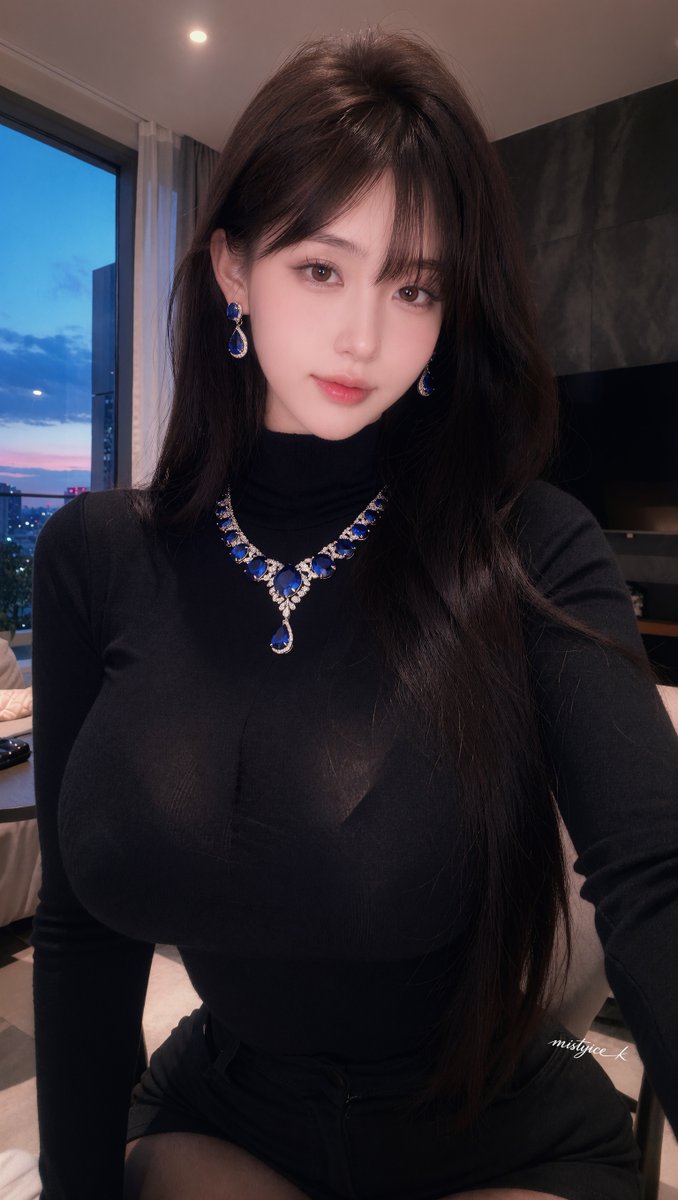 mistyice_k's tweet photo. Black or sapphire blue — which one caught your eye first? 🖤💙 https://t.co/j56ONcrKuf