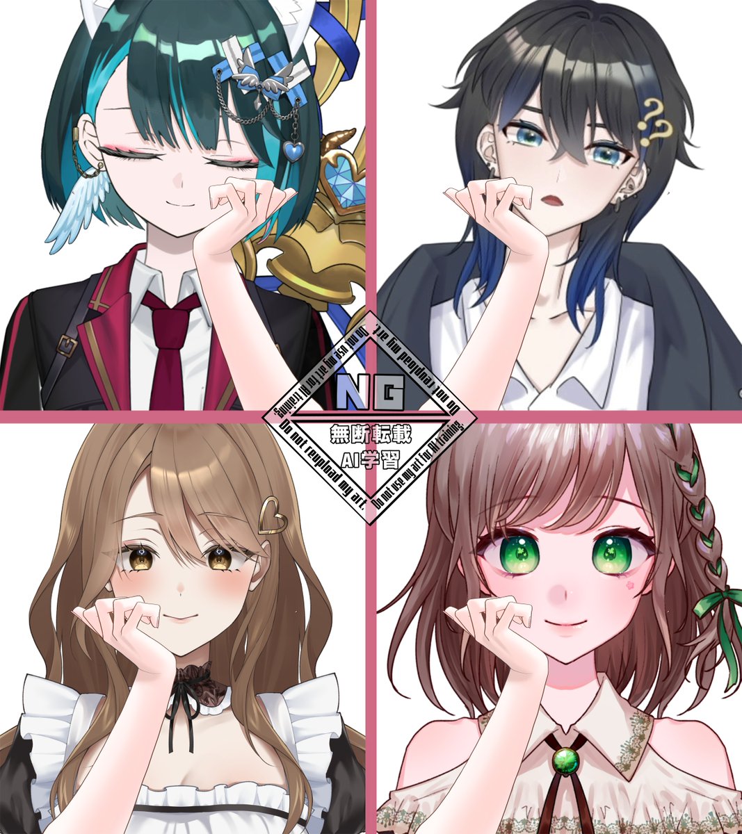 AZCoWORKs_info's tweet photo. #おはようVTuber素材 #VTuber素材
頬杖をつく手の素材①
考え事やぽけーっとしたい時に❣️

🔷使用条件なし‼️
🔷商用･編集加工🆗⭕️

いつもご使用報告励みになっています❣️

ミニキャラ・サムネ・VTuber立ち絵等依頼受付中です‼️

高画質DL《無償》はツリー⬇️ https://t.co/ko7wt4ZoWT