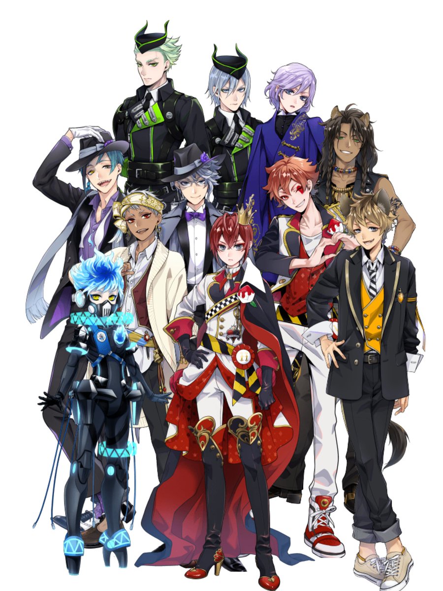 y_y_sh1's tweet photo. 来年のツイステハロウィンイベこのメンツなのアツすぎる https://t.co/nrIsPVOvno