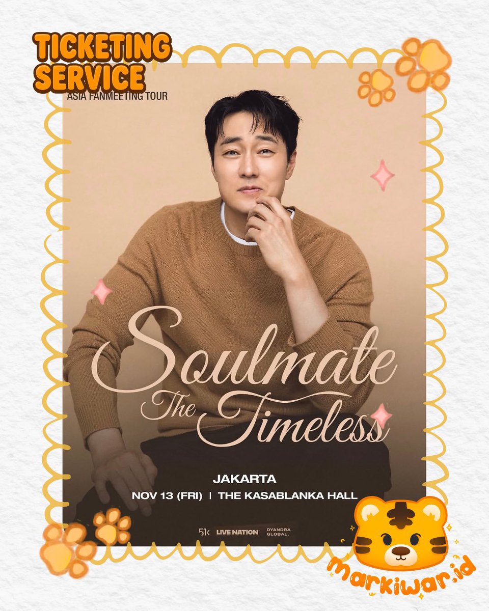 haraya429141's tweet photo. Tickets assistant 

🎫 2026 SO JI SUB ASIA FANMEETING TOUR [Soulmate The Timeless] in JAKARTA🇮🇩🐯

📥 Tickets under your account 
📥Safe and secure transactions 
📥 Overseas can dm 
📥Good seats and sections 

💌Dm to book &amp; inquire
#SOJISUB #SOULMATETHETIMELESS https://t.co/o5IOTsaoNA