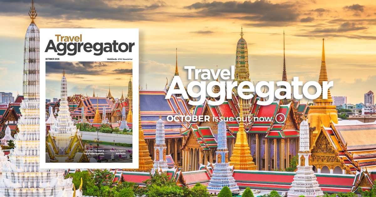 WebBedsAPAC's tweet photo. The October edition of Travel Aggregator is out now! Discover Asia Pacific destinations worth visiting again and again, and explore ITC Hotels, a celebrated Indian hospitality company with more than 50 years of heritage. Read more: https://t.co/FXqppGjF20 https://t.co/GLmqM5PBc5