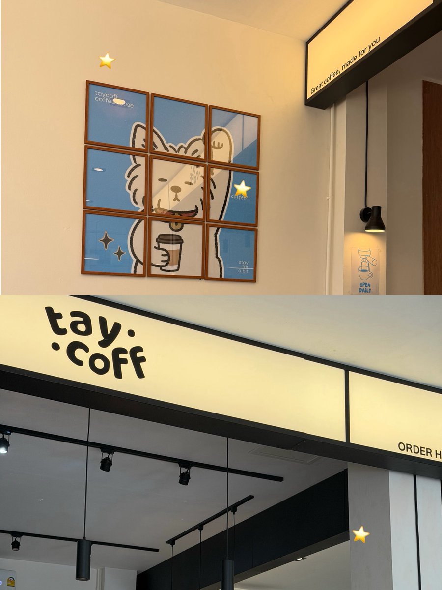 Lalalaaoey's tweet photo. t a y •
• C o f f 

สาขา ลาดพร้าว 94 🍅
มู้ดร้านน่ารัก ร้านกว้าง 
นั่งทำงาน นั่งชิล มุมถ่ายรูปเยอะ 
แสงสวย ชอบโทนสีร้าน https://t.co/ZdfRw7T9BA