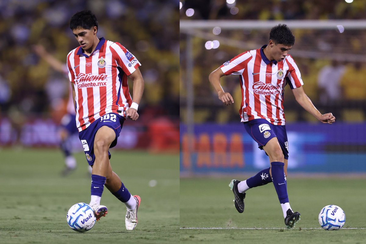 TapatioCD's tweet photo. 🔴⚪️ ¡6️⃣ JUGADORES DE LA #CANTERAROJIBLANCA HICIERON SU DEBUT CON @CHIVAS ESTA NOCHE! 🔝

⚔️ Los Rojiblancos participaron en el triunfo de 2-0 en #ElClásicoDeMéxico 🇲🇽

LA MEJOR CANTERA DE ESTE PAÍS. https://t.co/SIU0ppAHtH