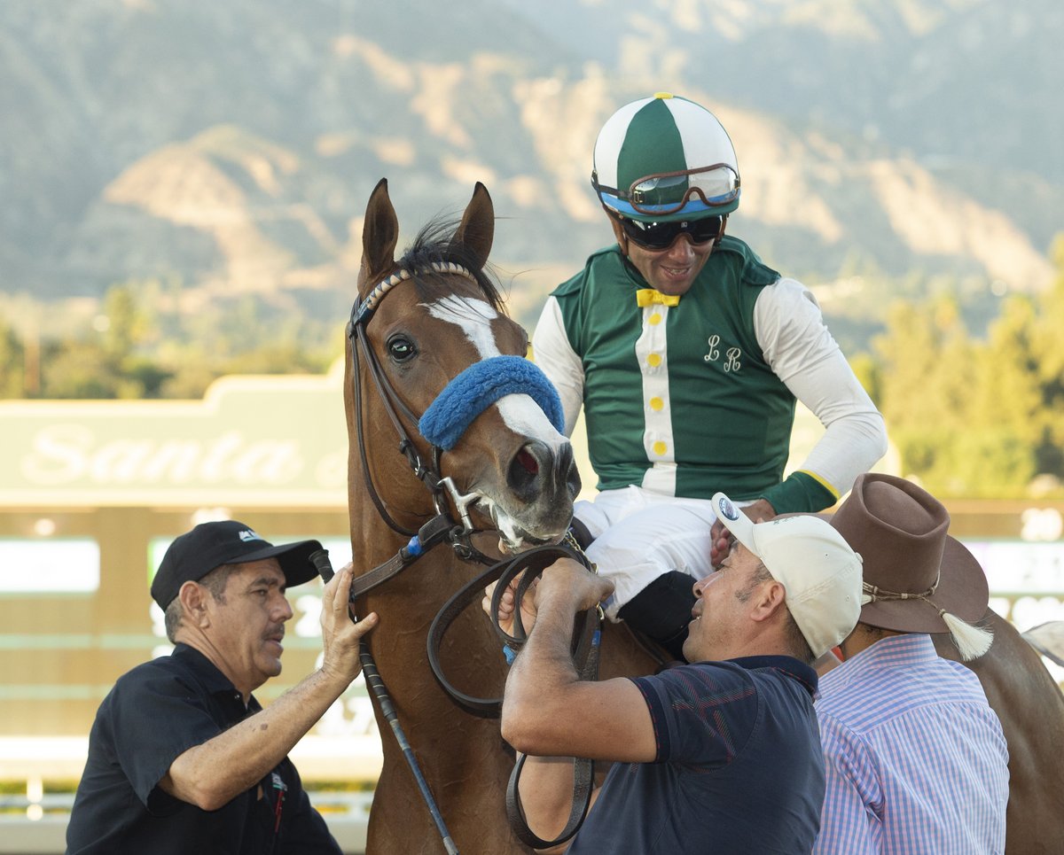 toc_racing's tweet photo. Congratulations, JUST WORK IT OUT
@santaanitapark R10, 10/4/26
Owner: Legacy Ranch, Inc.
Trainer: @johnwsadler 
Jockey: @JRosarioJockey https://t.co/JjQirRLO1Z