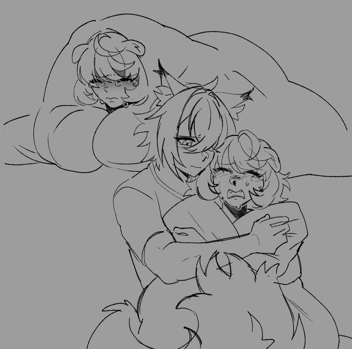 celysstial's tweet photo. π±π unconditional care (vent-ish)
#zzzoc #zzzerooc
it was admittedly very silly drawing blanket loaf stelle, but it felt soothing to draw Seth hugging her close as well https://t.co/ZARcpGVGpx