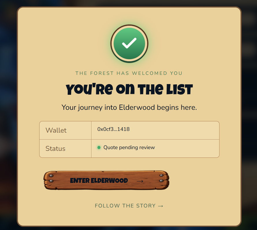 TusharHQ's tweet photo. Elderwood Wizards WL is now open on GIWA Chain 🌲

@elderwoodwiz is building more than just an NFT collection. The project is centered around a world of 7 islands, with each island representing a new chapter.

Wizards, collectibles and a token-driven economy are planned as the ecosystem expands.

🔗https://t.co/gVDqgp9O5l

• Register on the site
• Complete the available tasks
• Submit your EVM address