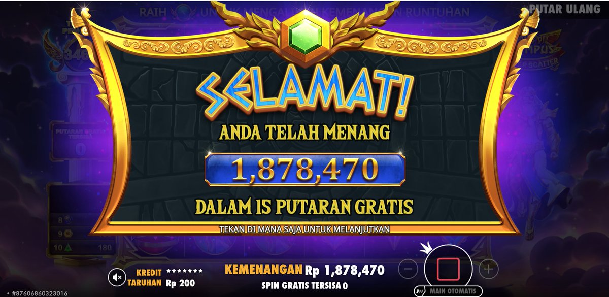 MargaretWi8379's tweet photo. ⚡🔥 Kakek Zeus lagi baik hati banget ngasih jackpot hampir 1,9 juta di Gates of Olympus Super Scatter. Siapa yang mau giliran berikutnya? 🤑👑

🔥 Special Access Only Here:

🌐 Website Resmi: https://t.co/JdzY6VY8c0
📱 Telegram Channel: https://t.co/OmjRs9LEe6 https://t.co/ZebYnTTbXq