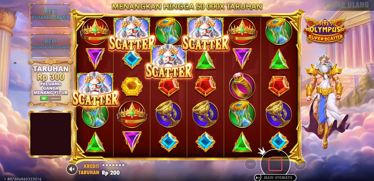 MargaretWi8379's tweet photo. ⚡🔥 Kakek Zeus lagi baik hati banget ngasih jackpot hampir 1,9 juta di Gates of Olympus Super Scatter. Siapa yang mau giliran berikutnya? 🤑👑

🔥 Special Access Only Here:

🌐 Website Resmi: https://t.co/JdzY6VY8c0
📱 Telegram Channel: https://t.co/OmjRs9LEe6 https://t.co/ZebYnTTbXq